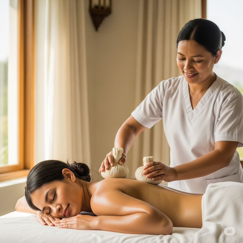 Ayurvedic Potali Massage (Pinda Sweda) for Arthritis & Joint Pain