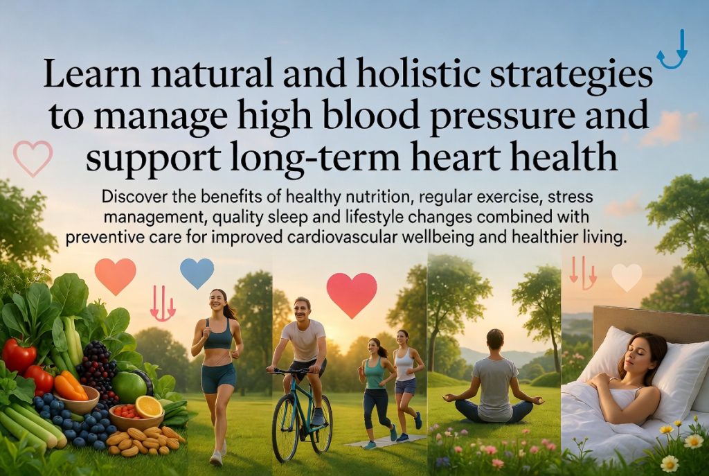 Natural Ways to Manage High Blood Pressure: Holistic Tips for Better Heart Health