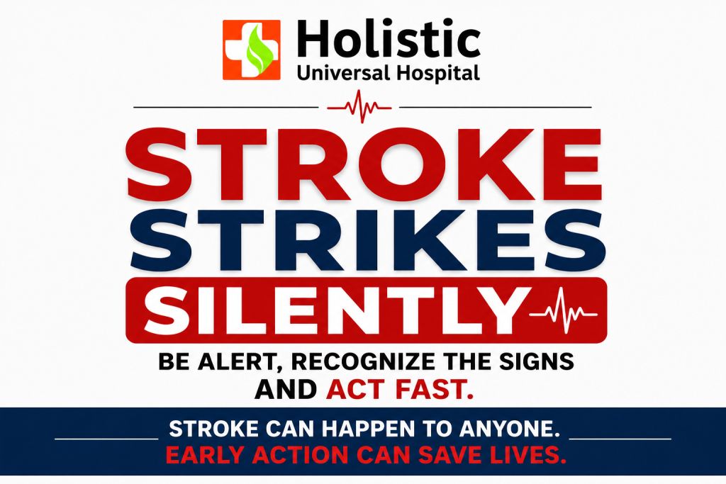 Stroke Strikes Silently: Be Alert, Recognize the Signs and Act FAST